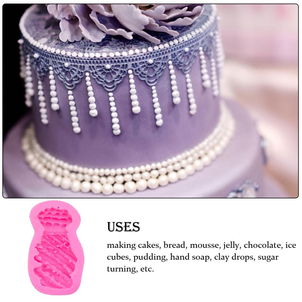 Pineapple Shape Fondant Dessert Mold Silicone Decorating Mould Chocolate Bakeware Molds Baking for Homemade Kitchen
