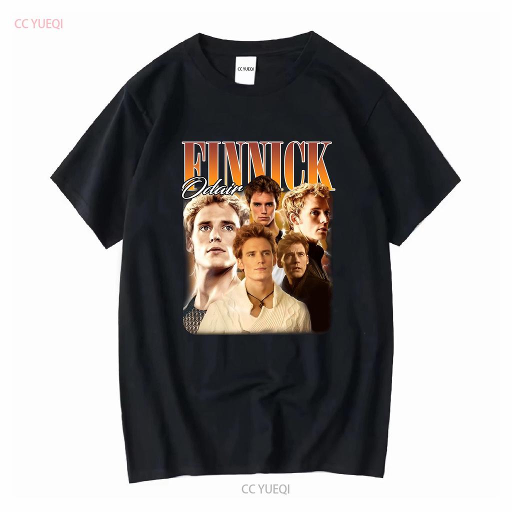 Limited Finnick Odair T Shirt Character Movie Series Actress Bootleg Ret long or short sleeves vintage Washed Breathable