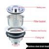 GLBO Kitchen Sink Drain Pipe & Accessory Kit