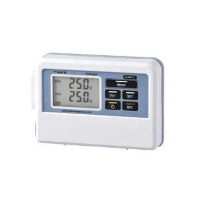 Registrador de temperatura Sato de 2 canales con indicador, solo SK-751 (8800-00)
