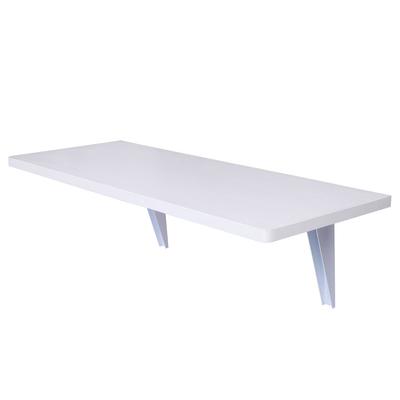 Bureau Pliant Mural Blanc Mobilier de Bureau Pour Étudier et Travailler