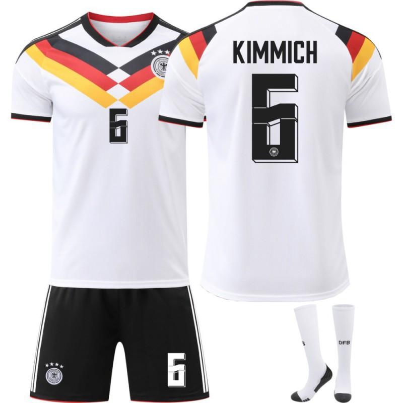 Germany World Cup Football Uniform No. 13 Muller Jersey 7 Havertz 8 Cross Children's Men's Set
