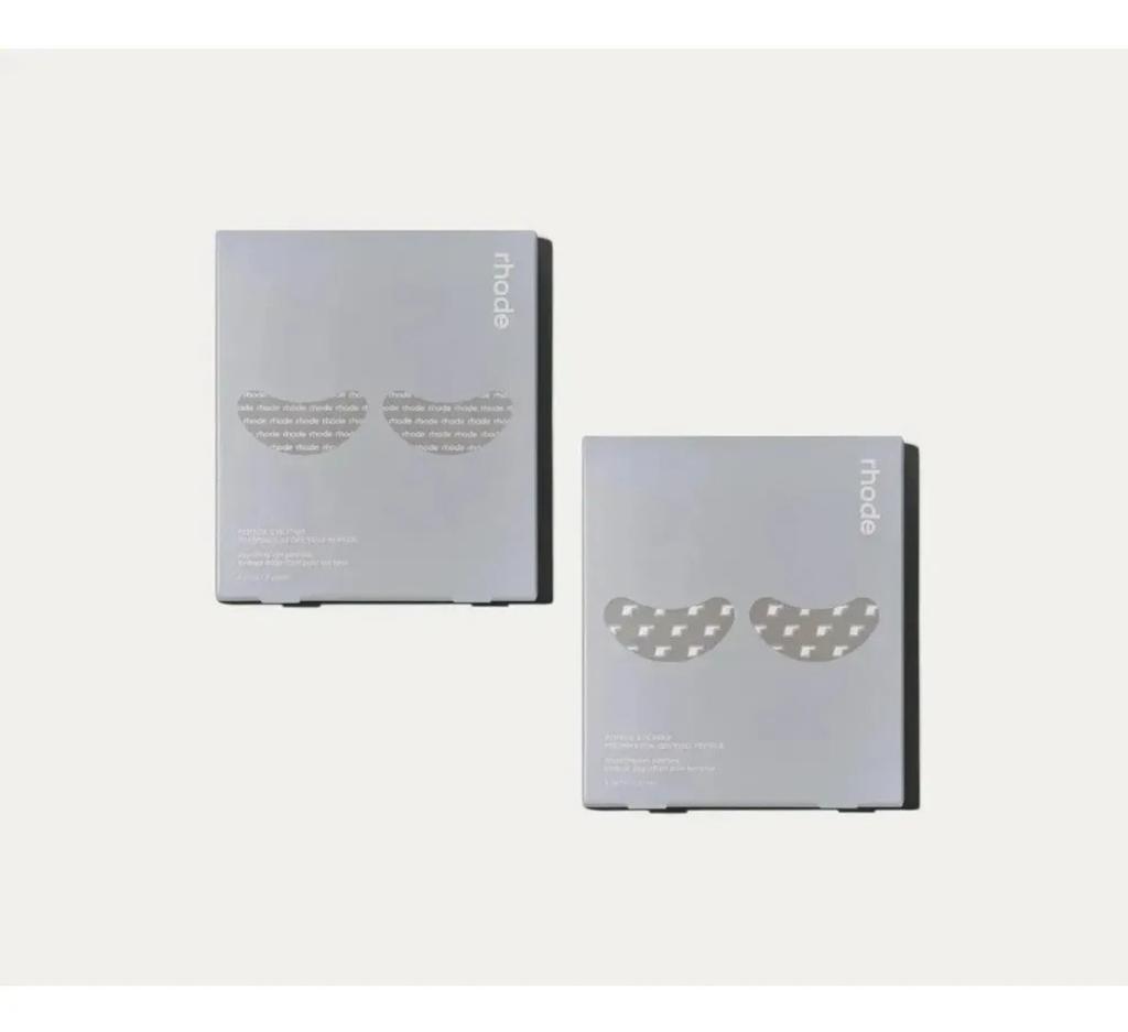 Rhode Peptide Eye Prep Patches, 6 Pairs Depuffing Under Eye Patches, Peptide Infused Eye Masks to Refresh and Soothe Tired Under Eye Area