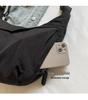 Women's Sporty Oxford Canvas Crossbody Bag - Large Capacity, Solid Color, Fashionable Dumpling Style
