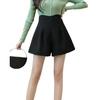 2024 A/W Plus Size High-Waist Wide-Leg A-Line Bootcut Shorts for Women