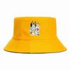 Stylish And Simple Bluey Fisherman Hat For Sun Protection