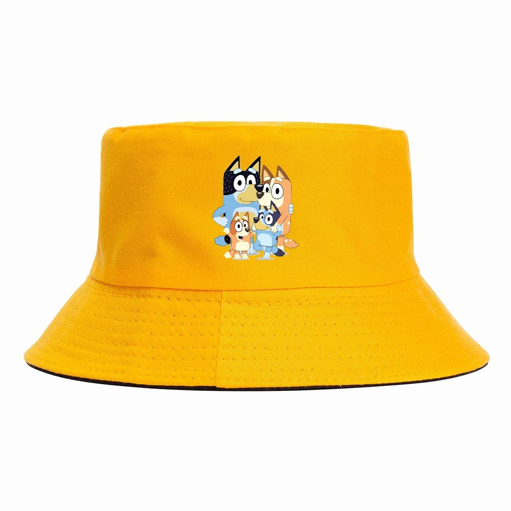Stylish And Simple Bluey Fisherman Hat For Sun Protection
