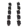 10pcs XLR Female Jack Socket Connector 6.5mm Panel Mount Socket Connector for AV Equipment Car