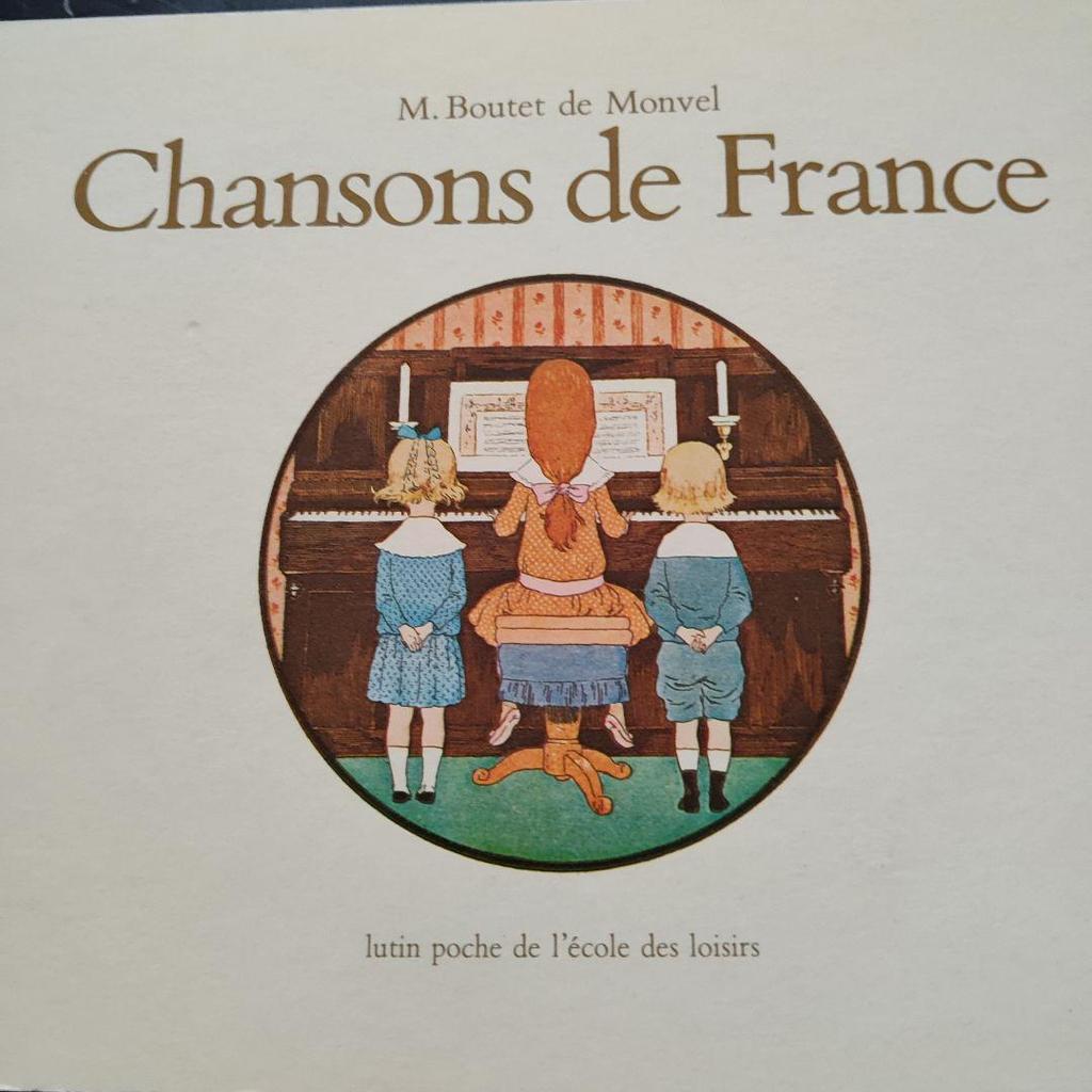 [USED] Reduced price Chansons de France Small music scores France Beautiful music scores