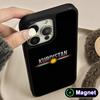 Kurdistan Flag Matte Surface Magsafe Mobile Phone Case for iPhone 17 16 15 14 13 12 11 Air Pro Max Plus Colorful Cover