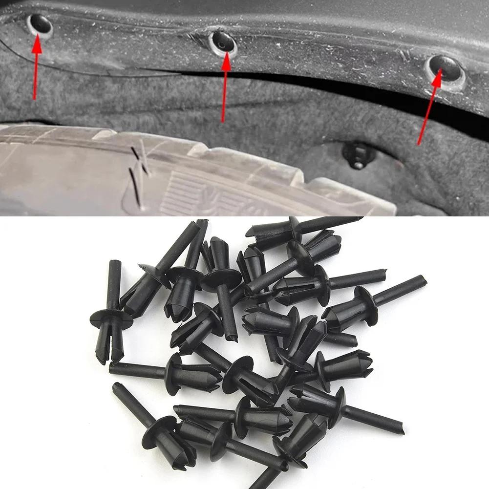 10Pcs/set Plastic Car Fender Wheel Arch Liner Push Rivet Clips For BMW E90 E91 E92 E93 E46 E36 E39 E34 X1 X5 X6 51161881149