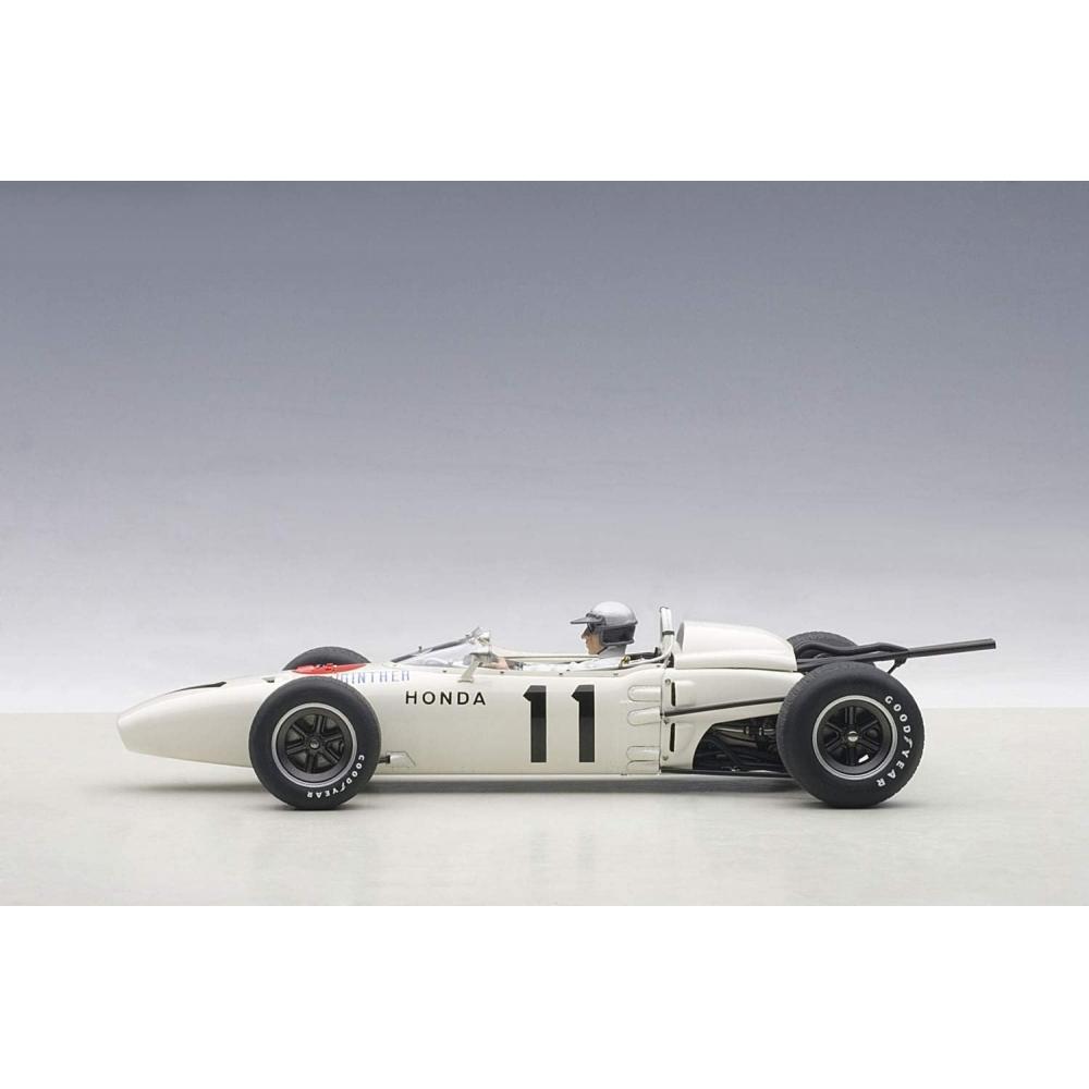 Autoart 1 18 Honda Ra272 F1 1965 11 Sieger des Großen Preises von Mexiko Mit Richie Ginther Fahrerfigur Einzelstück