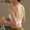 Women's Built-in Pad Slim Fit Backless Camisole