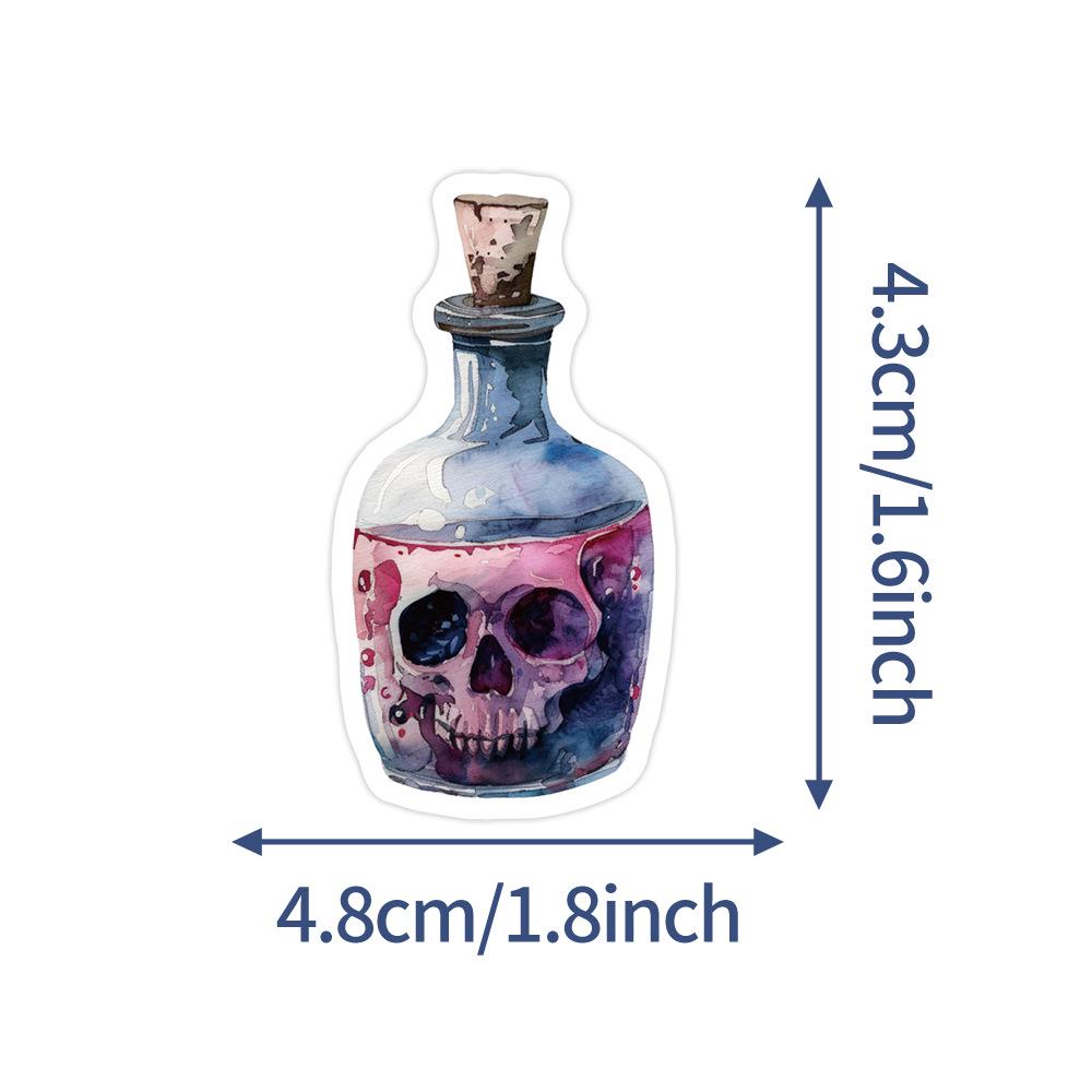 50 Witch Potion Bottle Waterproof Decorative Stickers for Water Bottles and Computers