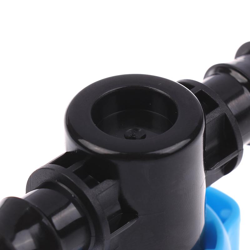 6Pcs 16Mm Drip Irrigation Barbed Valve Hose Valve Garden Tap Drip Irrigation Pipe Connectors Water Valve For Drip Or Sprinkler