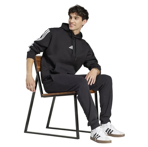 adidas Essentials 3 Stripes Fleece Hoodie