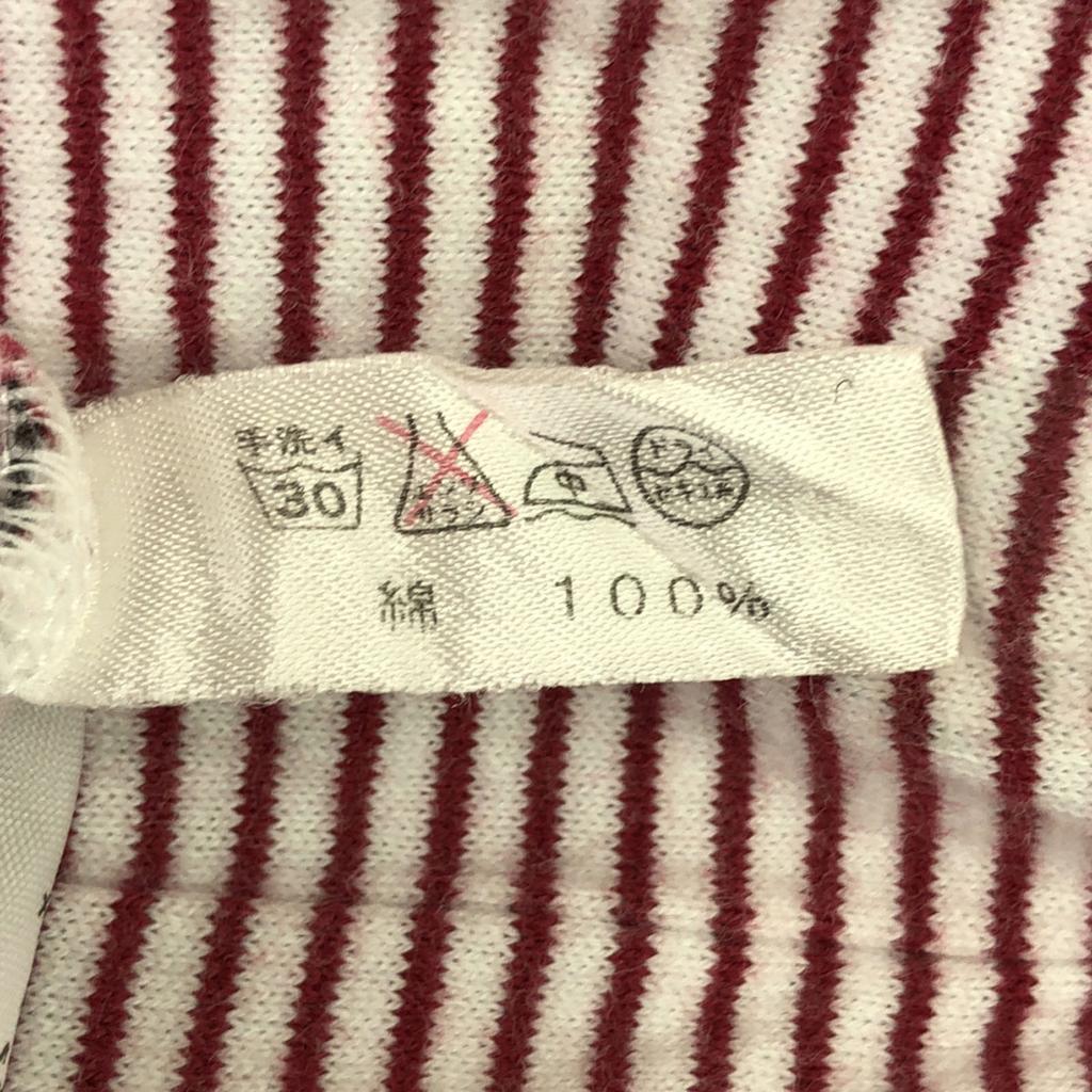 Y's for living 90s made in Japan border Long sleeve Crew neck Cut Women Used