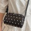Fashion Polka Dot Print New Soft Durable Vintage Tote Large Capacity Premium Texture Soft Durable Outdoor Shoulder Crossbody Bag