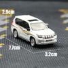 1/64 TOYOTA Prado SUV Miniatuurmodel CCA MSZ 3" Legering Speelgoedauto Voertuig Gratis Wielen Diecast Metaal Collectie Cadeau Kinderen Jongens