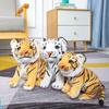 23/30/38cm Real Life Plush Tiger Doll Toys For Children Cute Stuffed Animals Toy Present Good Quality Standing Decoration Gift