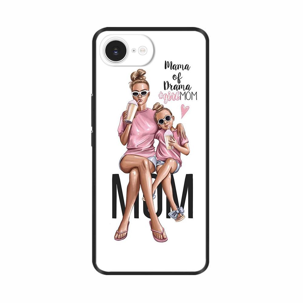 Silicone Phone Case For For iPhone 16E iPhone16E SE 2025 SE4 5G Soft Black Shockproof Shell Protection Back Cover Cases Coque