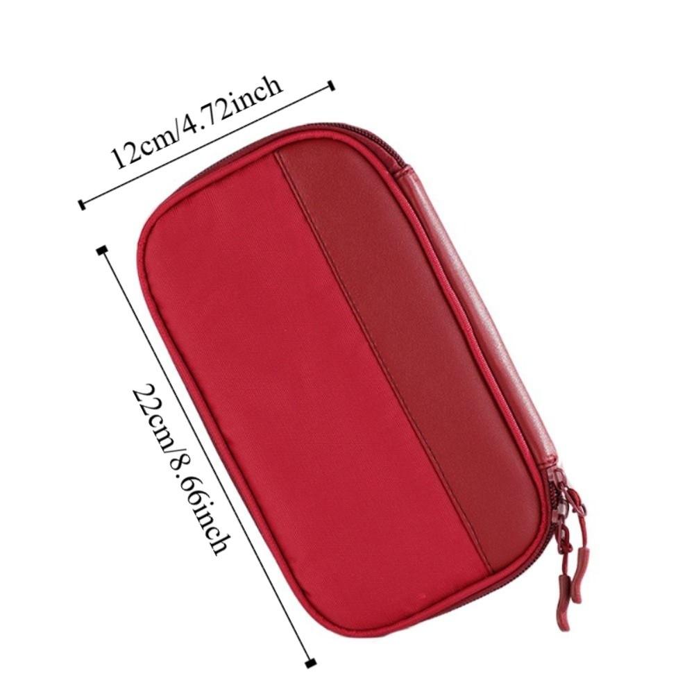 Oxford Cloth Multifunctional Pencil Bag Stationery Organize Desktop Storage Bag  Office