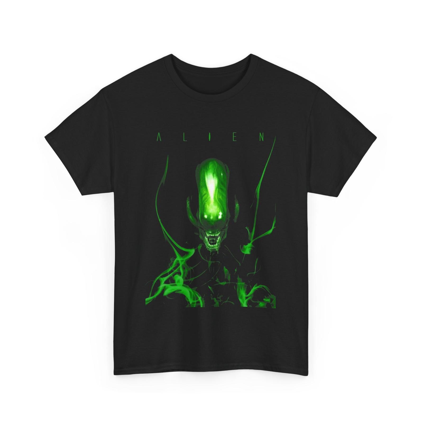Alien Movie Unisex Tee Sci-fi Graphic Tee Extraterrestrial Film Shirt XXXL