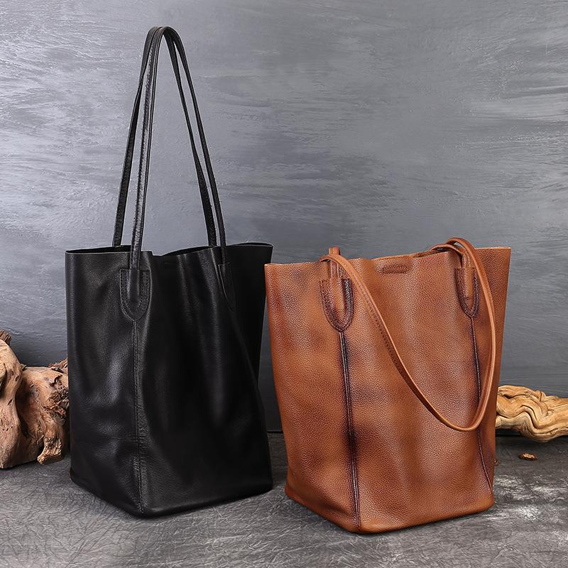 Large-capacity Water Bucket Backpack, Commuter Single-shoulder Bag, High-end Tote Bag