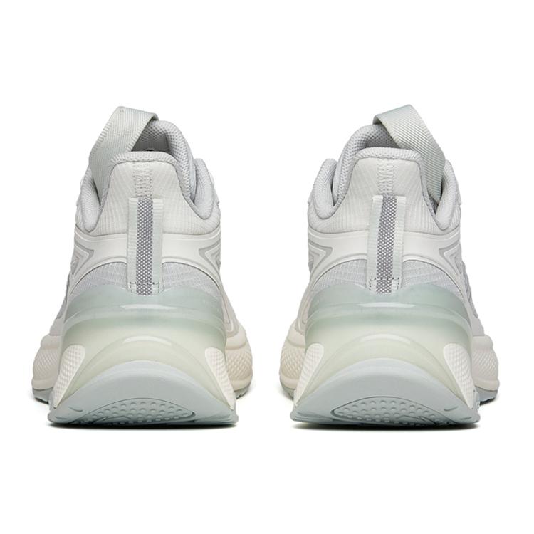 New Anta C37 2.0 Abrasion Resistant Slip Resistant Low Top Running Shoes Women's White Gray Green 122135537R-6