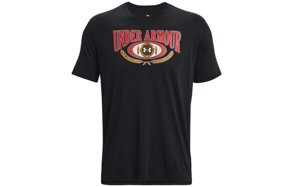 Under Armour Set in Sleeve T Shirt Men s Black 1376838-001 M