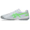ASICS DS LIGHT CLUB TF 1103A112 Soccer Unisex Size 106 Size 3E Shoes, Adult, (White/Green Gecko), 27.5 cm,