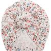 2023 Floral Print Baby Indian Pullover Headscarf Hat for Children
