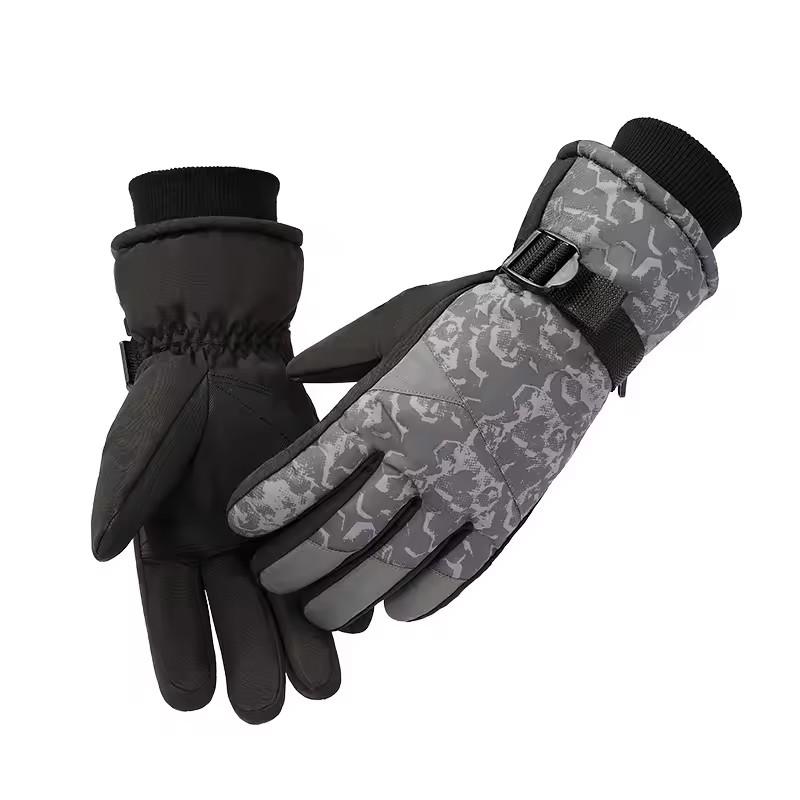 Windproof Custom Outdoor Snowing Winter Sports Keep Warm Thermal Ski Gloves
