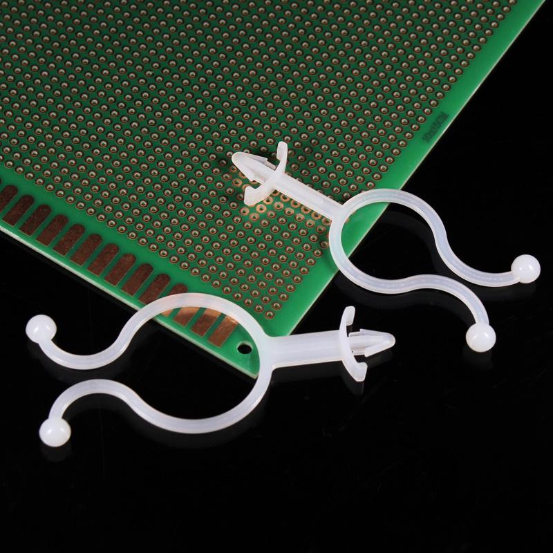 Buckle Twist Wire Cable Tie Organizer Clip