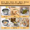 WANGYUANJI Yukihira Pot, 18cm Stainless Steel Saucepan with Steamer, Glass Lid, Induction/Gas Compatible, Dishwasher Safe, Multi-Purpose Pot for Simme