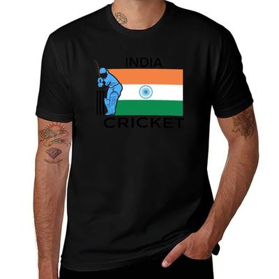 India Cricket Tshirt Perforunisexce Dry Fit Tshirt