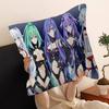 Anime Hyperdimension Neptunia Cushion Cover Pillowcase Upholstery Sofa Throw Pillow Home Decor Pillowcas