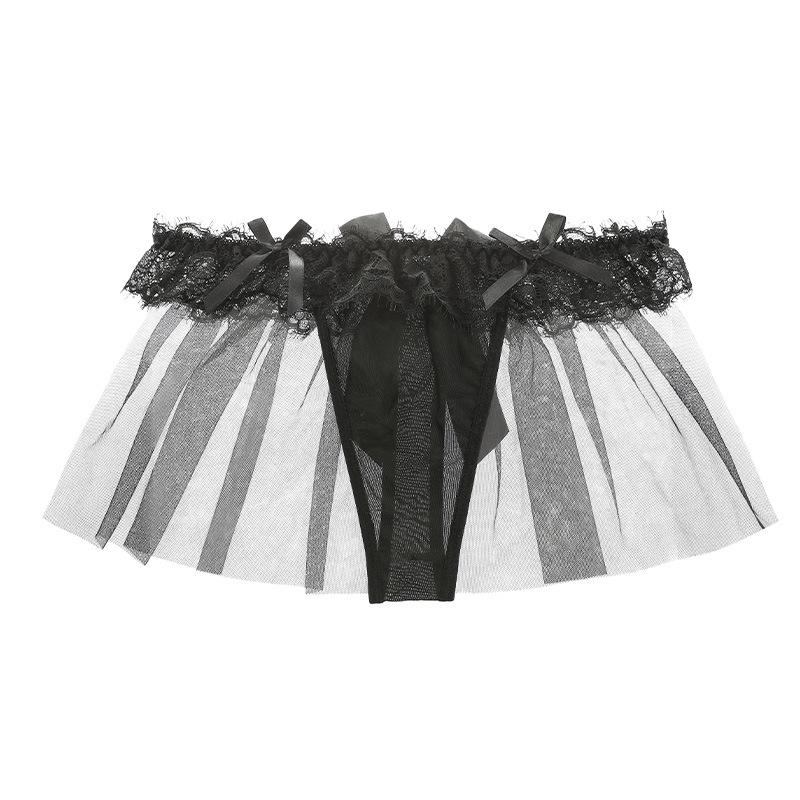 Feimu Lingerie: Open Crotch Thong T-Back for Women's Passionate Nights