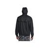 Nike Sportswear Windrunner Logo Print Solid Color Hooded Long Sleeve Jacket Men Jacket Black 727324-010