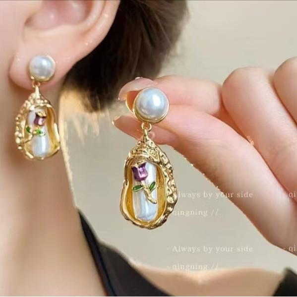 

Модные Женские Универсальные Серьги-Кольца С Высококлассным Характером ONE SIZE