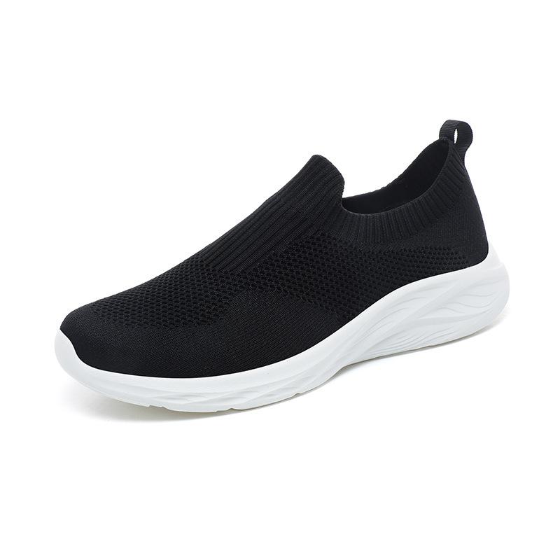 Large size casual men's shoes, light men's casual sports shoes, light lazy, breathable and non-slip