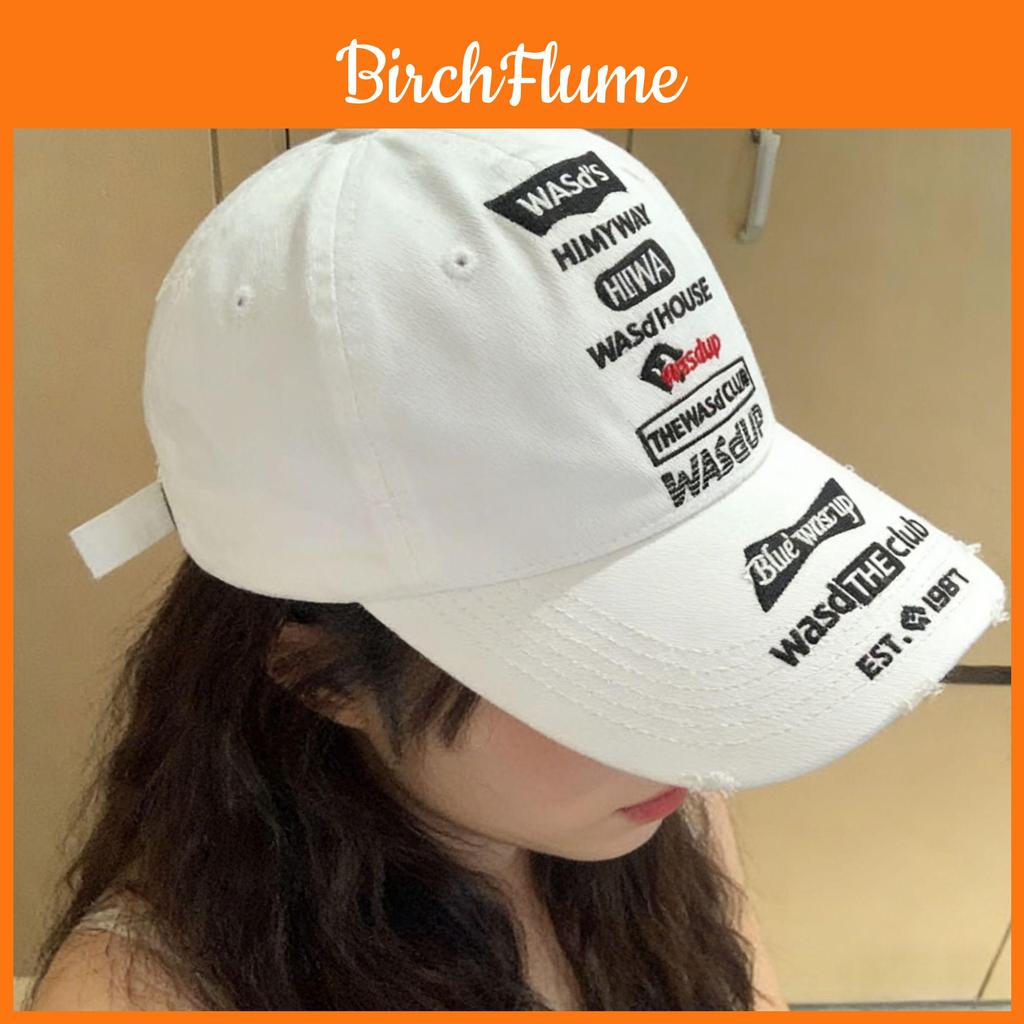 Cotton Baseball Cap For Men And Women With Embroidered Letter Design And Sun Protection