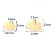 10/20pcs Cloud Shape Acrylic Beads Cute Jelly Color Loose Spacer Beads For Jewelry Making DIY Bracelets Phone Key Chain Supplies