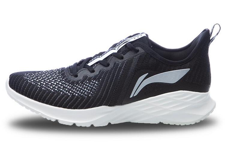 Li Ning Crazy Run Амортизирующие Скользкие Устойчивые к истиранию Дышащие Легкие Низкие Беговые Кроссовки Унисекс ARHQ039-3 43.5