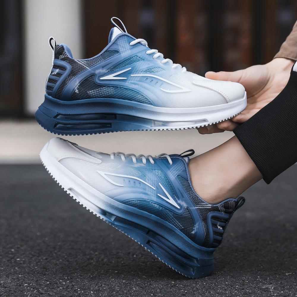 Frühling Neue Herrenschuhe Plateau Trendige Freizeitschuhe Fly Woven Mesh Sportschuhe Herren Laufschuhe