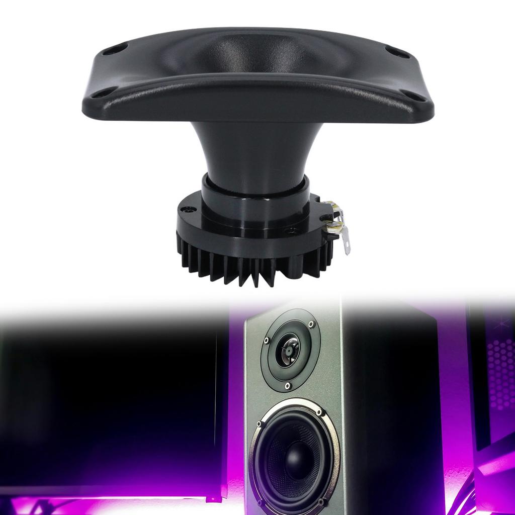 25W 8Ohm Tweeter Speaker Round Shape Stereo Loudspeaker Replacement Loudspeaker Magnetic Speaker for KTV Stage