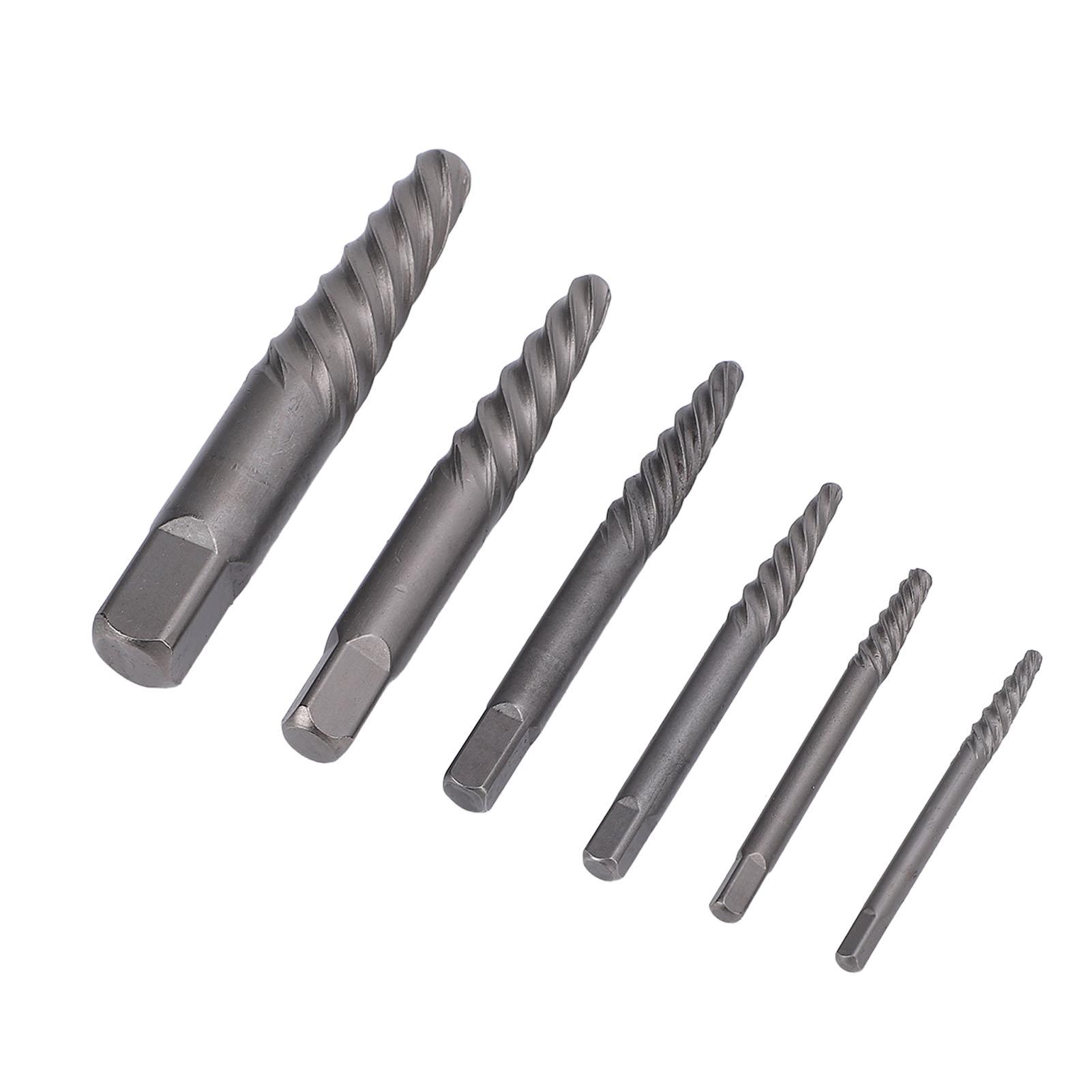 

Поврежденный Экстрактор Винтов Сталь Закаленная Портативный Набор Экстракторов Сломанных Болтов для Автомобилей