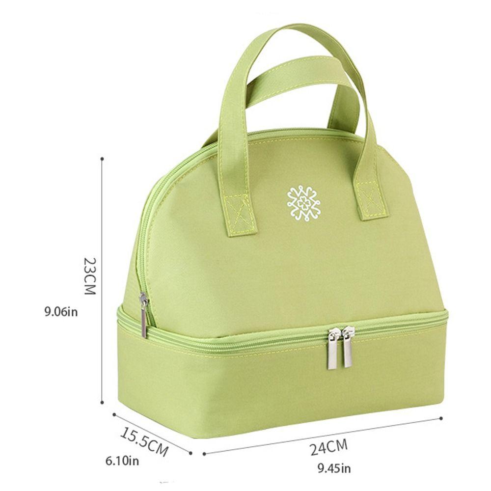 Picnic Insulated Bag For Women Korean Lunch Box Large Lunch Bag Fresh Cooler Bags Lunch Handbags