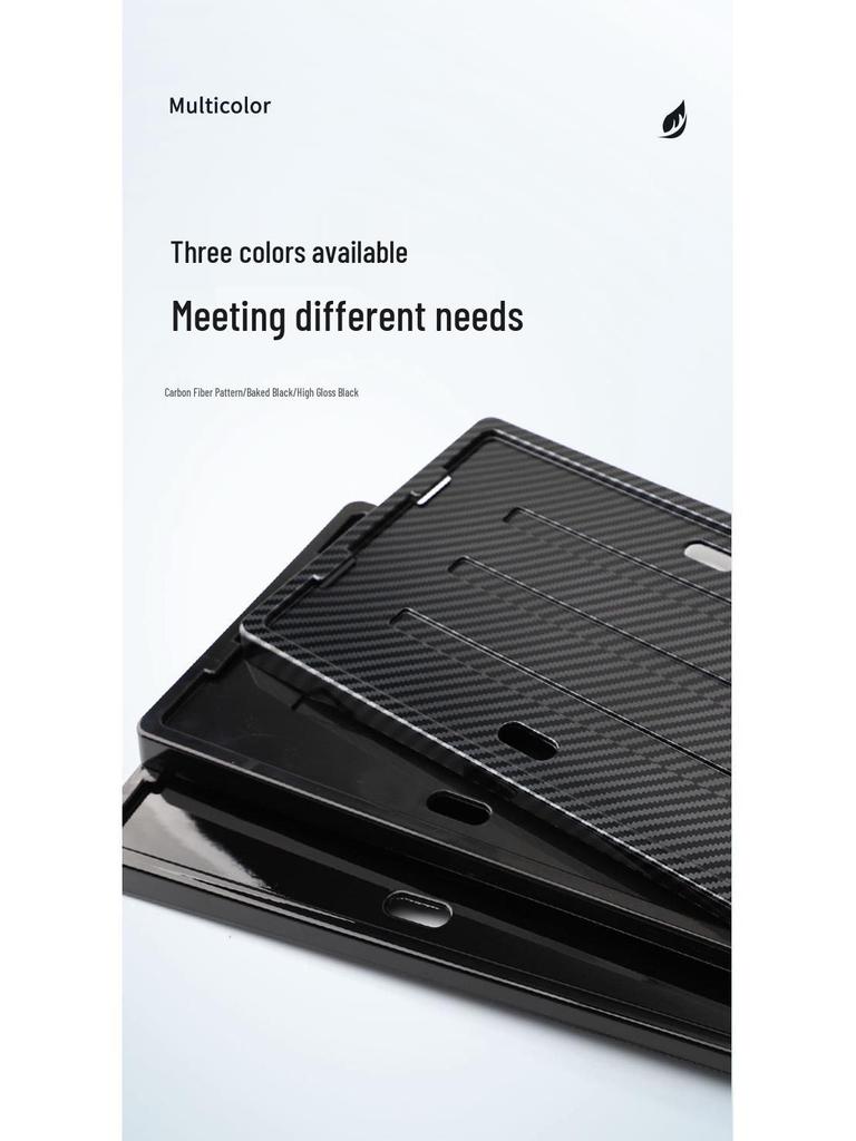 Tesla Model Y Green License Plate Frame (2021-2024)