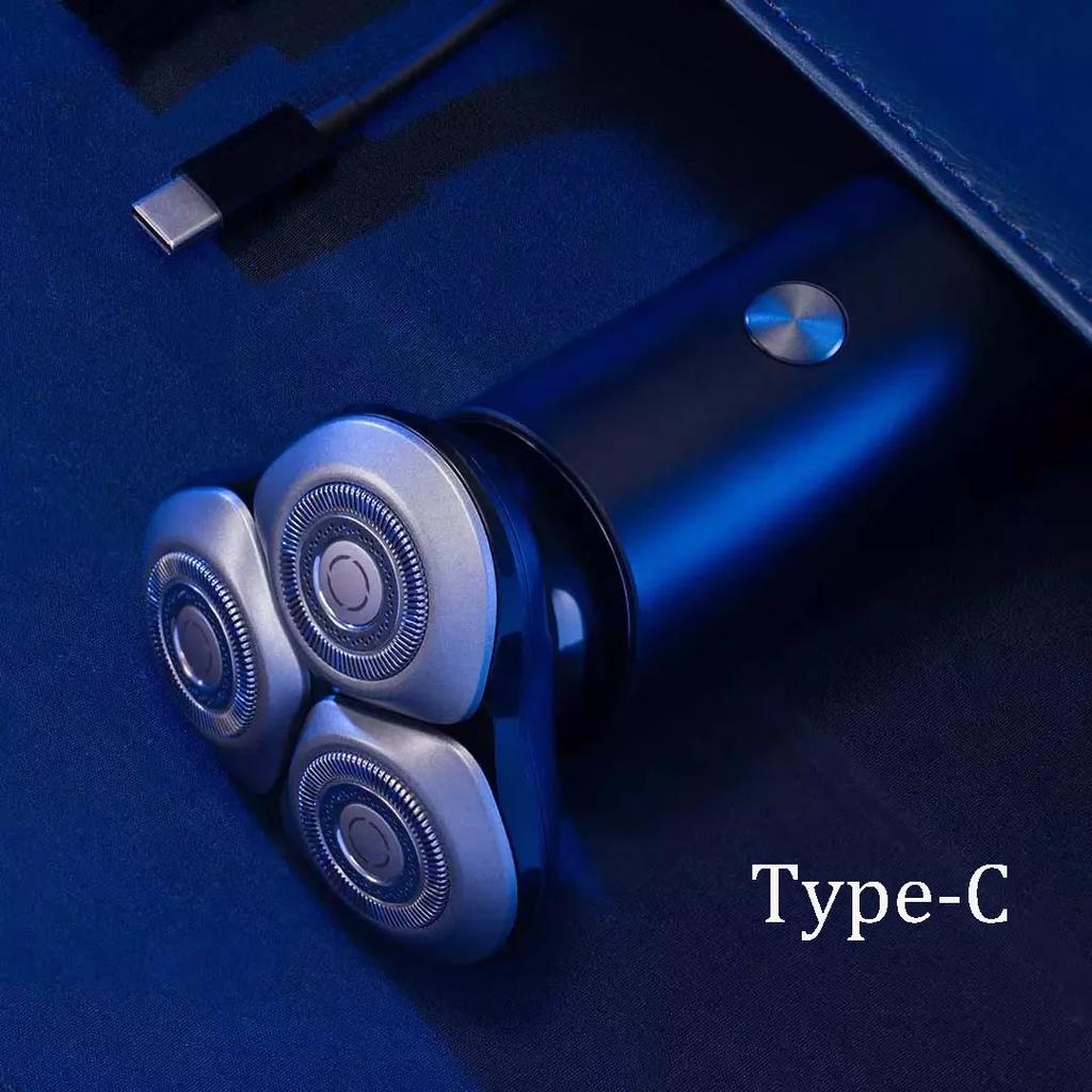 Golarki Elektryczne S301 Męska Przenośna Golarka Trymer do Brody Wodoodporny IPX7 Zmywalny Trymer Ostrze Akumulatorowa Golarka Bezpieczna